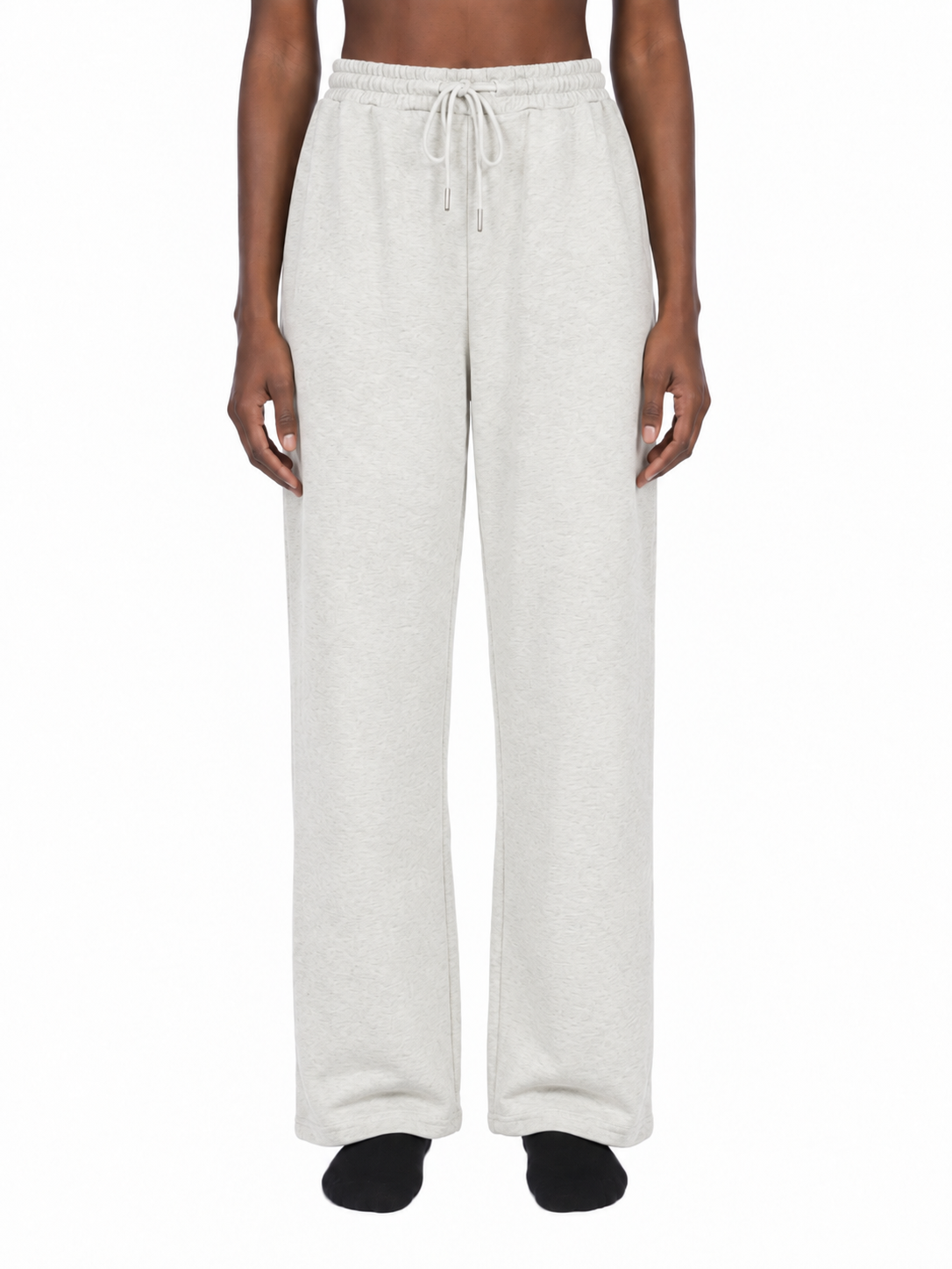 Angel-Wings Straight leg Sweatpants Oat