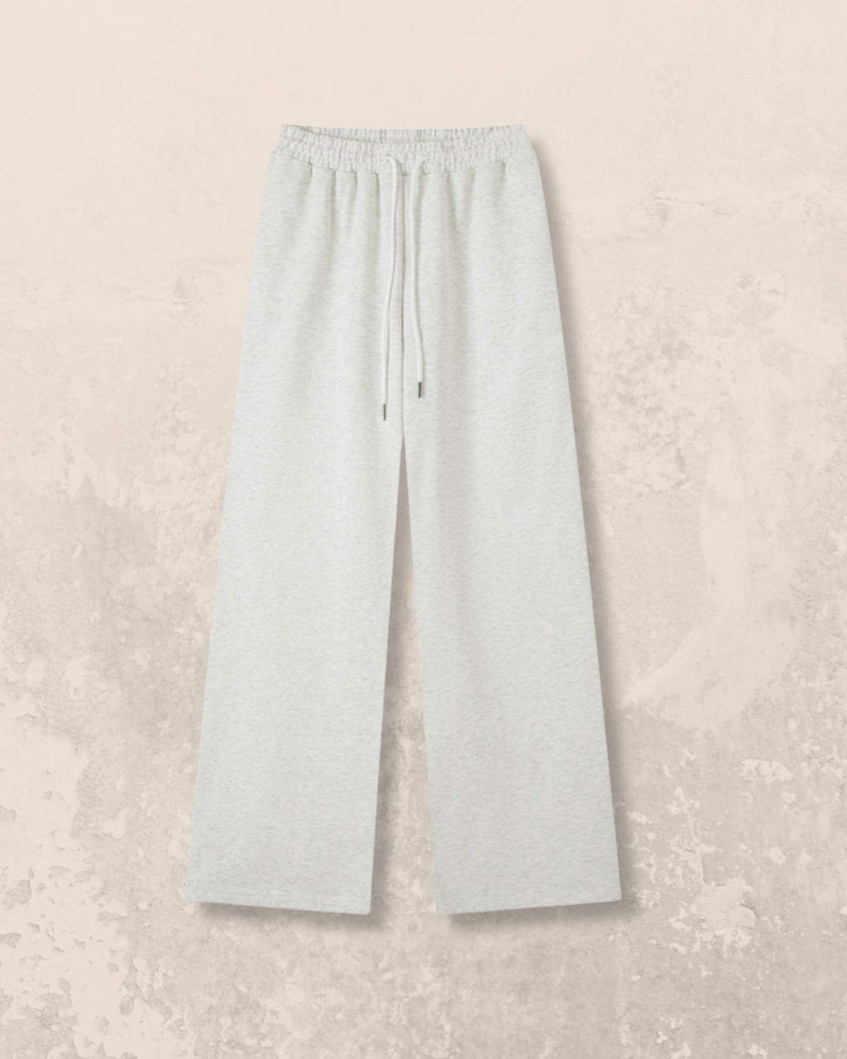 Angel-Wings Straight leg Sweatpants Oat