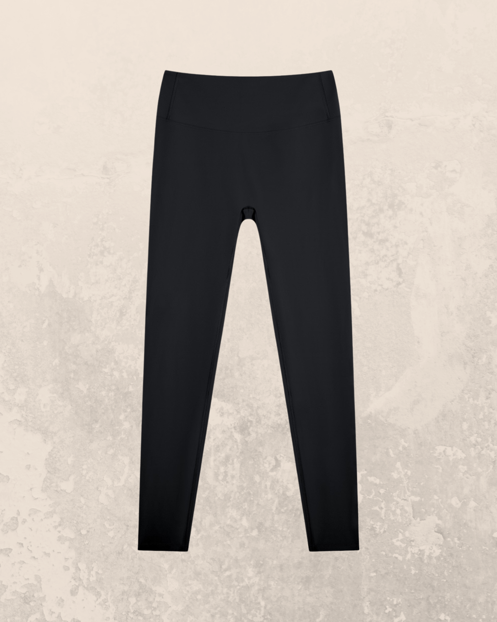 Angel-Wings High-Rise Leggings – Black