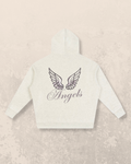 Angel-Wings Signature Oversized Hoodie – Oat
